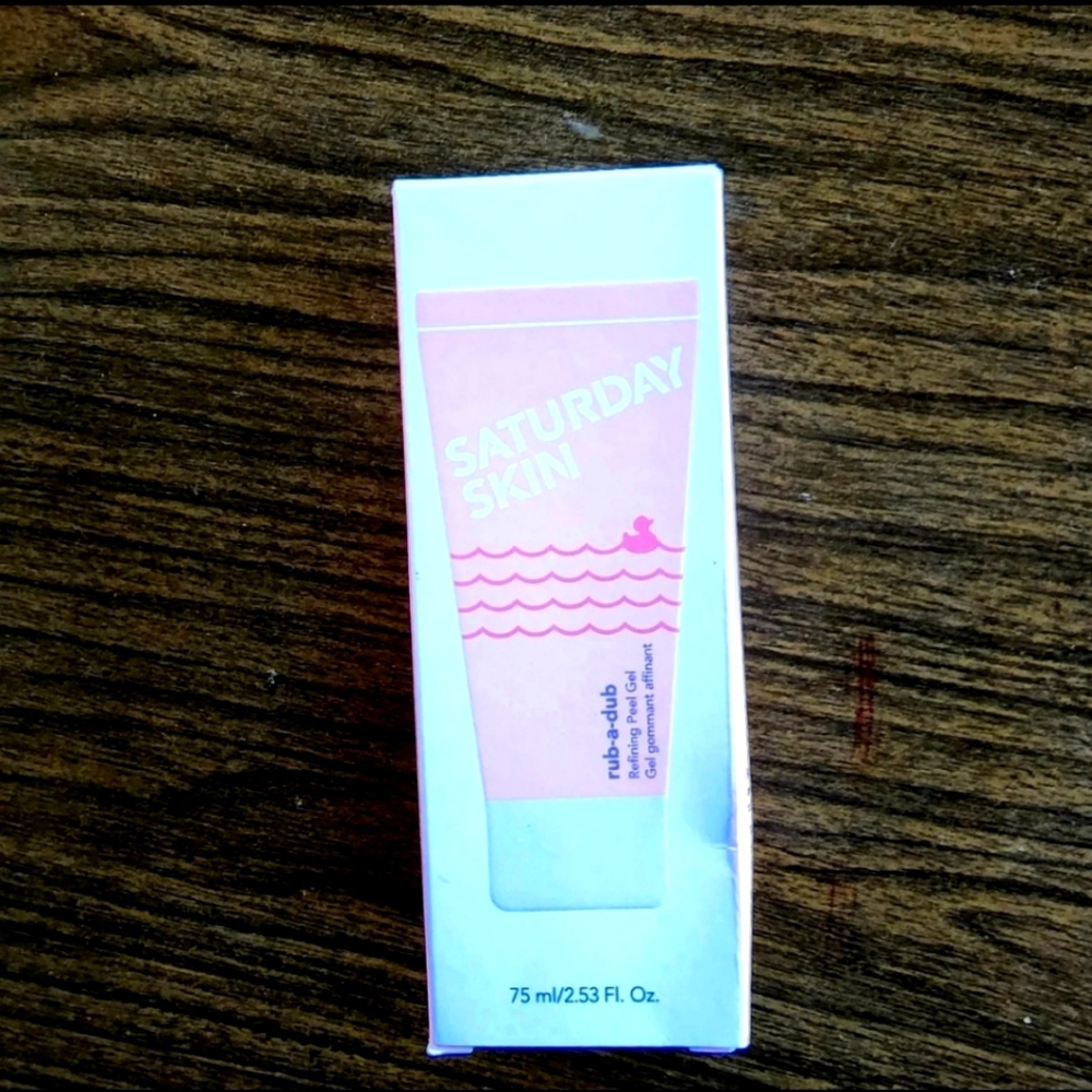Saturday Skin Rub-a-dub refining peel gel